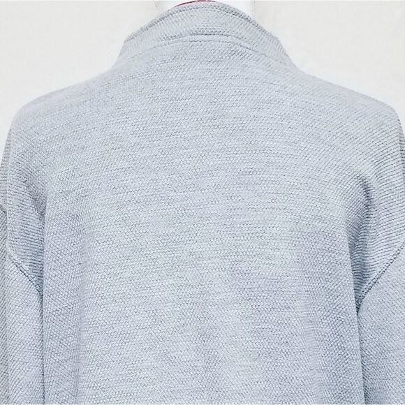 VINTAGE 80s Baxter & Wells Fall Gray Sweatshirt M - Picture 7 of 9